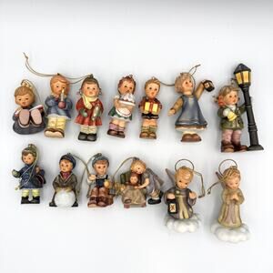 VTG Goebel Berta Hummel Christmas Ornament 2001-2002 Lot of 13 Collectible Angel